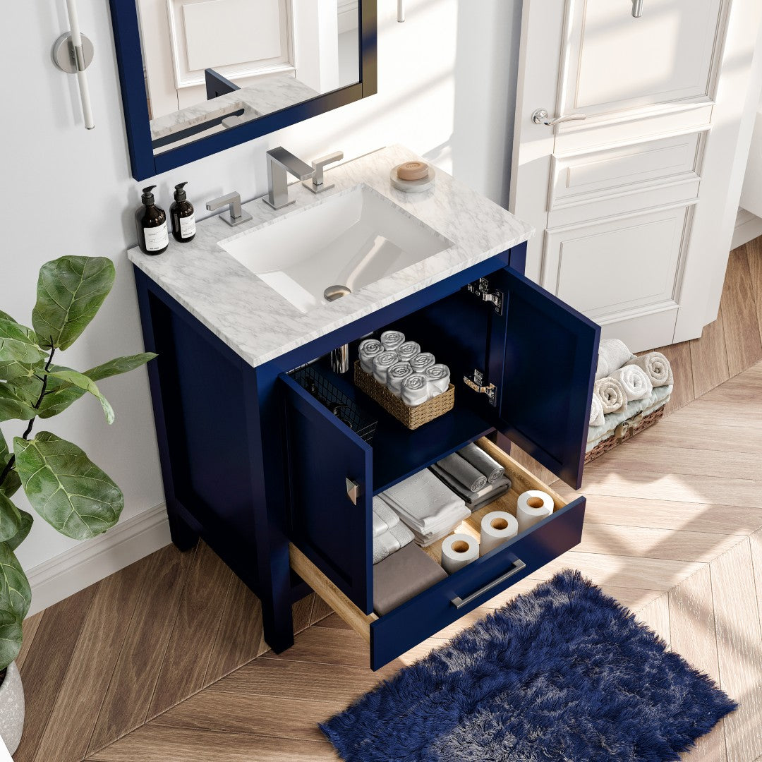 Eviva Aberdeen Transitional Bathroom Vanity (24"-72")