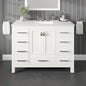 Eviva Aberdeen Bath Vanity with Counter Top and Undermount Porcelain Sink (24"-96")