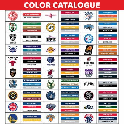 NBA Custom Magnetic Coaching Board 11.4 x 9.4