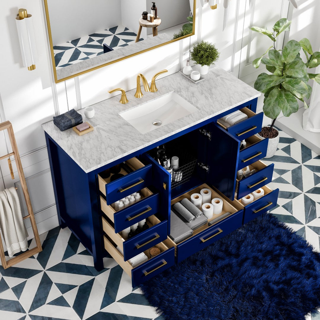 Eviva Aberdeen Transitional Bathroom Vanity (24"-72")