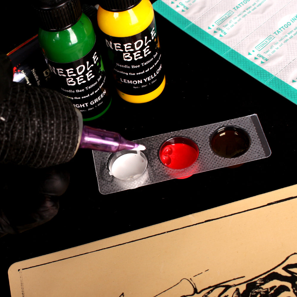 Tattoo Ink Cups-EO sterilization-24pcs-15cups/1pcs