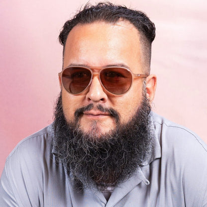 "Purple's Midlife Crisis” Mach G Polarized Sunglasses