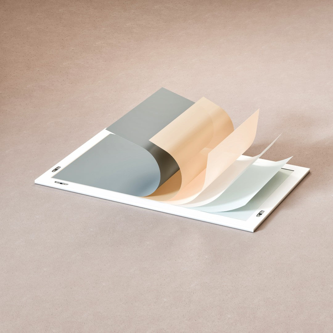 Eviva Aberdeen 72" x 30" Rectangular White Wooden Framed Mirror