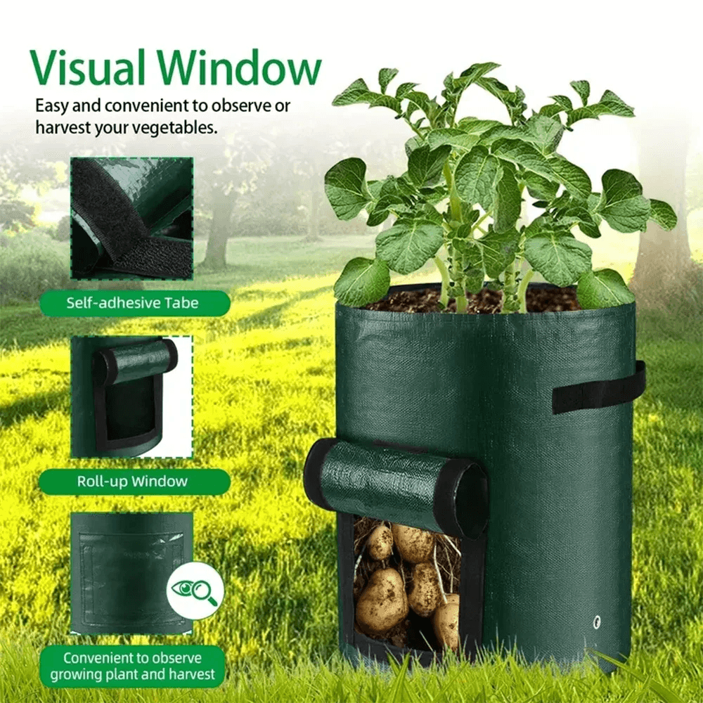 5 PCS Vegetable Grow Bag Planting Bags
