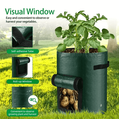 5 PCS Vegetable Grow Bag Planting Bags