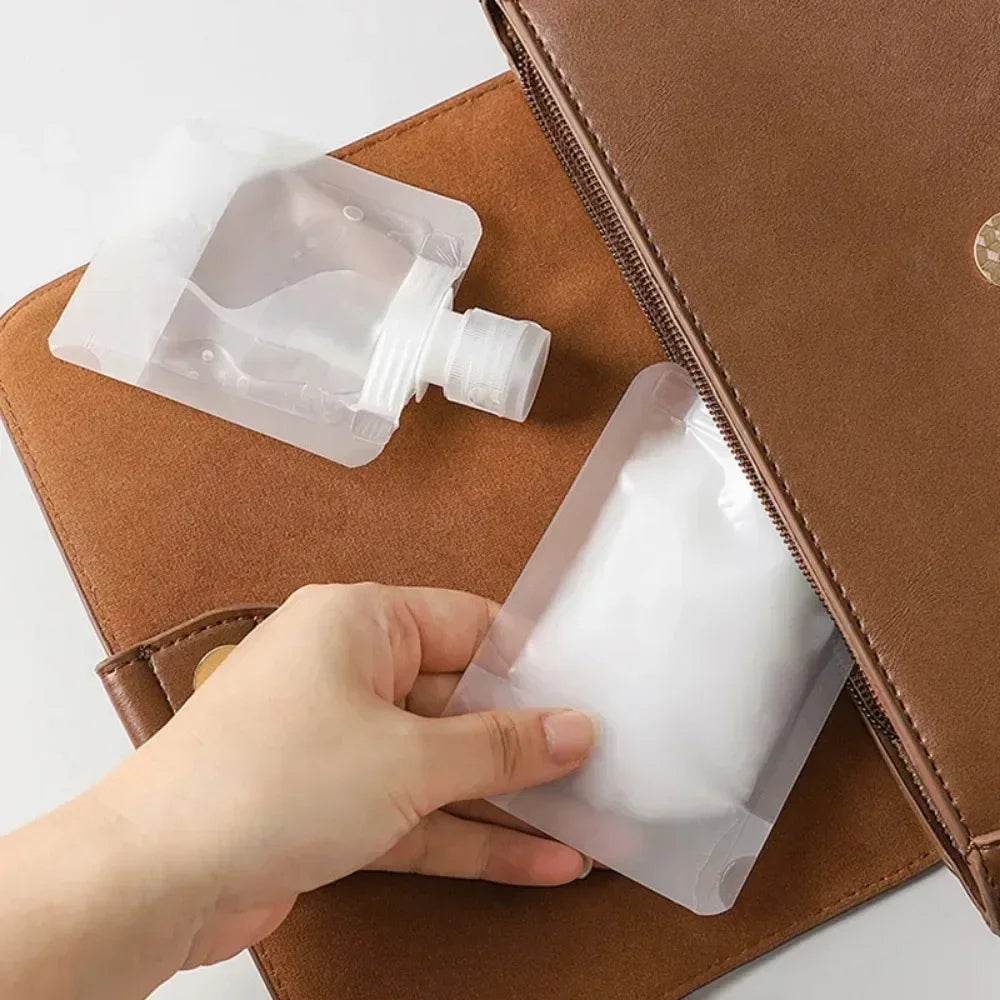 Squeeze & Go Pouch – Portable Fluid Makeup Bag