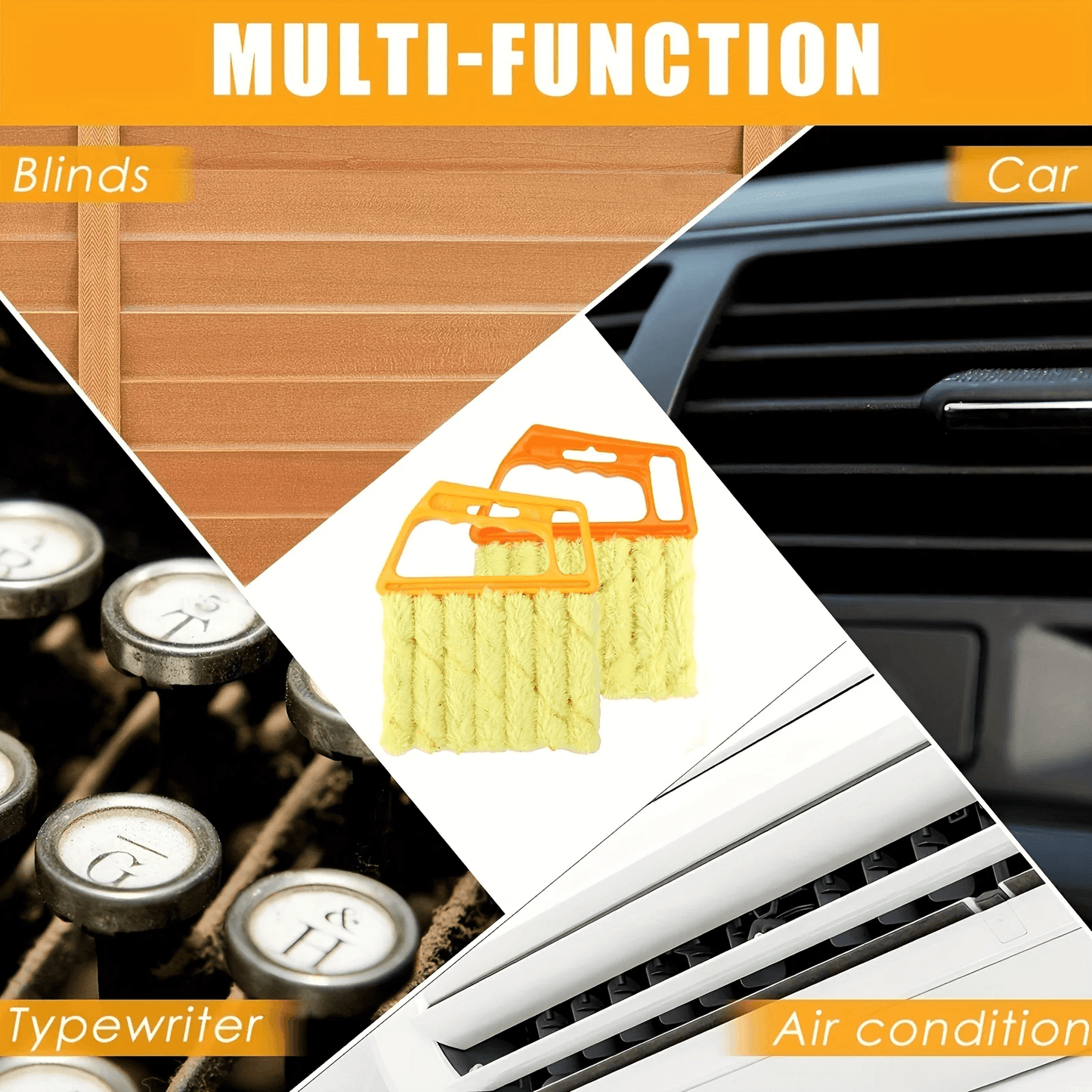 Reusable Blinds & Vents Cleaning Brush