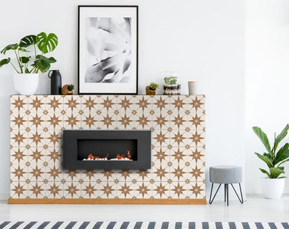 Decorative Tile stickers set of 24 Peel & Stick