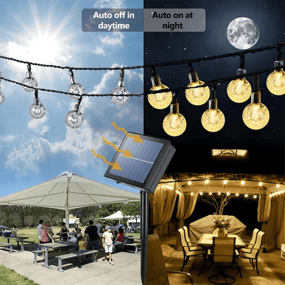 Solar Bubble Balls Lamp String Lights