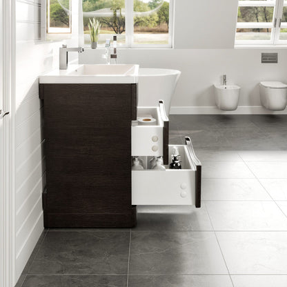 Eviva Victoria Bath Vanity with Acrylic Top and Integrated Sink (25"-32")