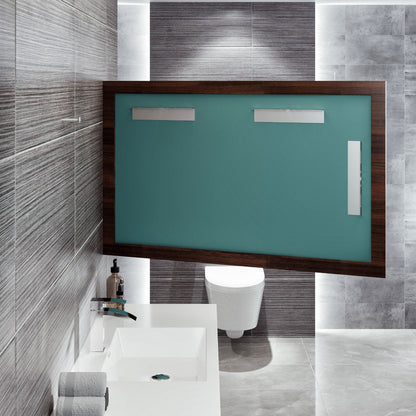 Eviva Sun Wooden Framed Mirror