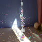 Crystal Wind Chime Rainbow Maker Sun Catcher – Hanging Prism Light Décor
