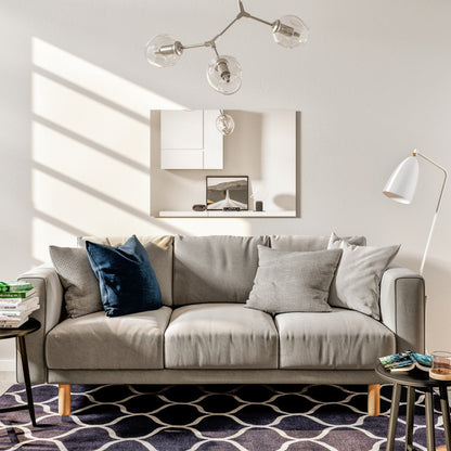 Eviva Sleek Frameless Mirror
