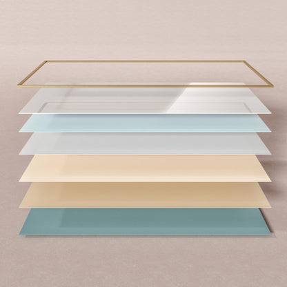 Eviva Gold Gold Metal Framed Mirror