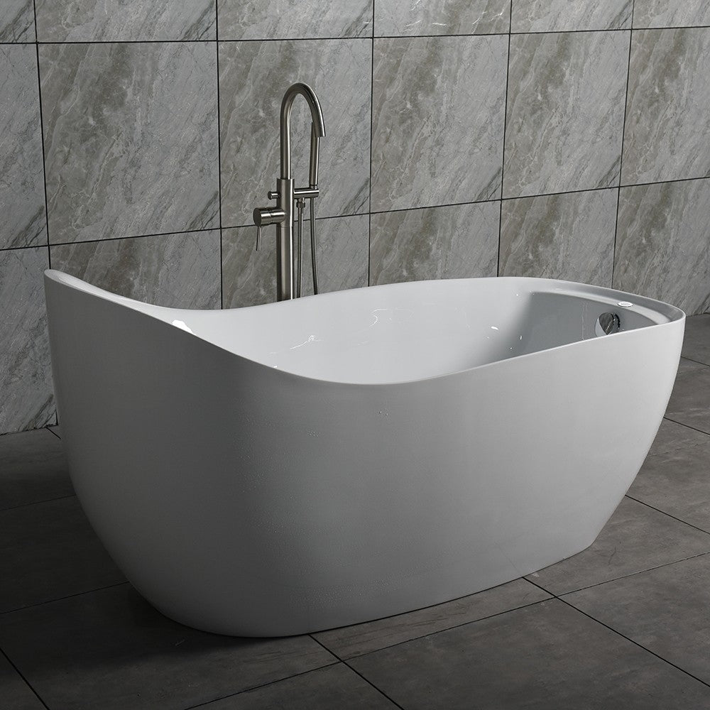 WOODBRIDGE B-0033 Deluxe Air Bubble Free Standing Bathtub