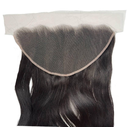 45" Raw Straight 13x6 HD Lace Human Hair Frontal