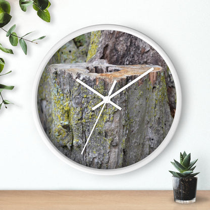 Tree Stump Wall clock