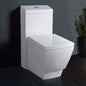 WOODBRIDGE Modern Square Design One Piece Dual Flush 1.28 GP Toilet,Chair Height with Soft Closing Seat