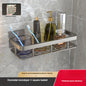 Durable Black Stainless Steel Shower Caddy  20KG Capacity