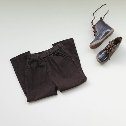 Brown Cord Boys Pant