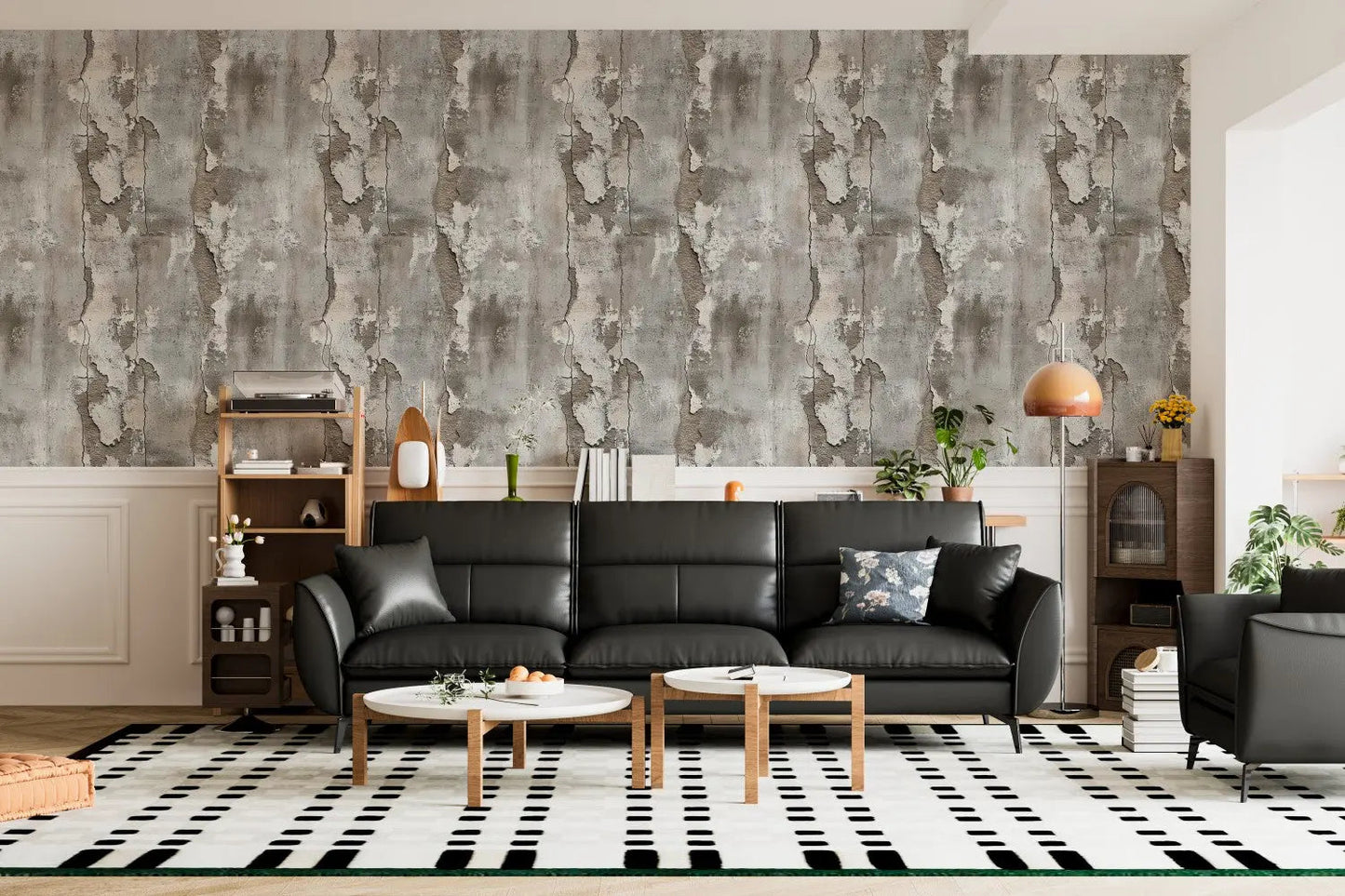Artisan Plaster Fissure Mural