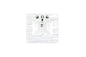 26" Single Top, 3 CM Arctic Fall Solid Surface w/ Sink