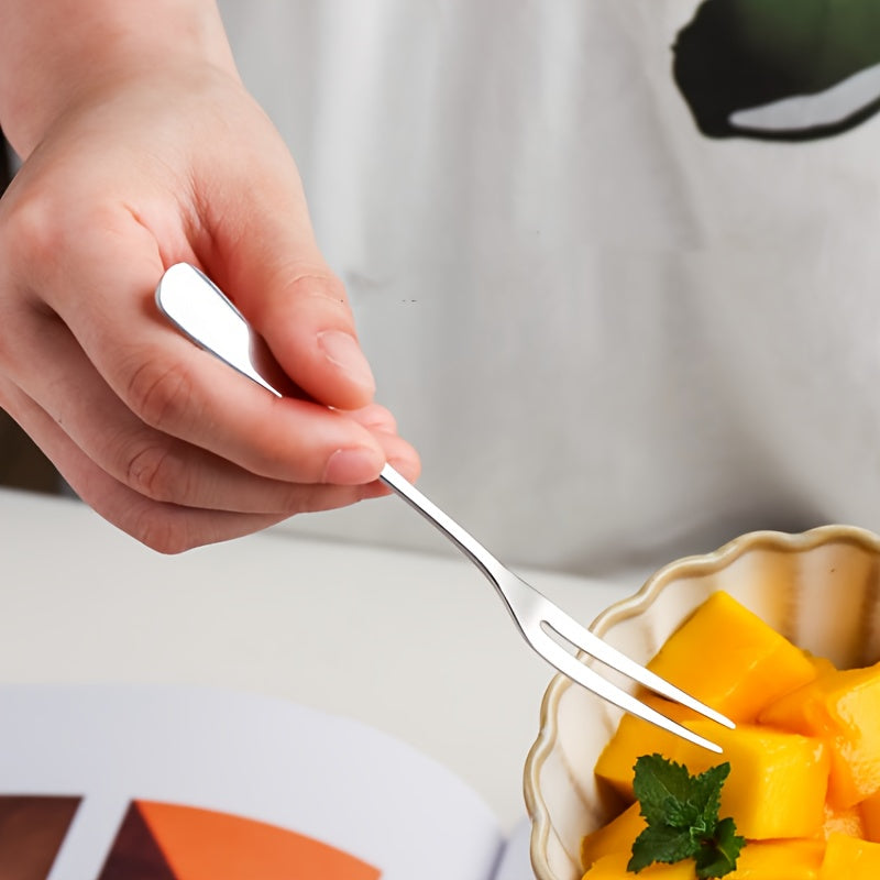 10Piece Stainless Steel Fork Set for Versatile Dining