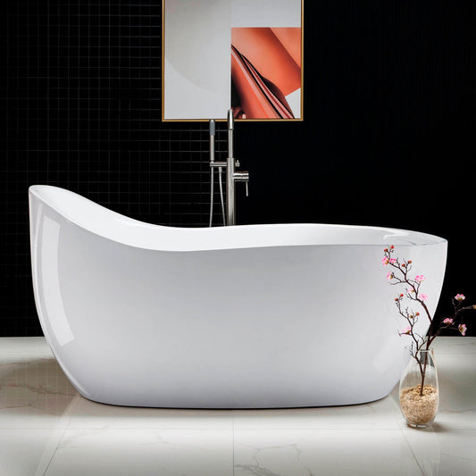 WOODBRIDGE B-0033 Deluxe Air Bubble Free Standing Bathtub
