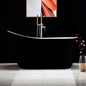 WOODBRIDGE B-1807 Acrylic Freestanding Contemporary Soaking Tub