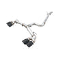 AWE Tuning 15-17 Volkswagen Golf R MK7 Track Edition Exhaust - Diamond Black Tips (102mm)