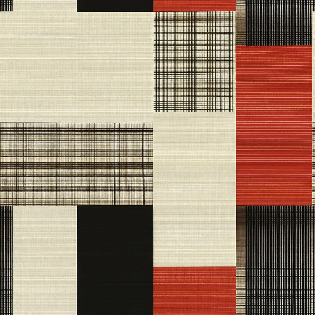 Modernist Gridwork Canvas
