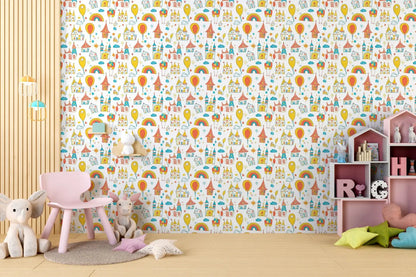 Crayon Castles & Rainbow Skies