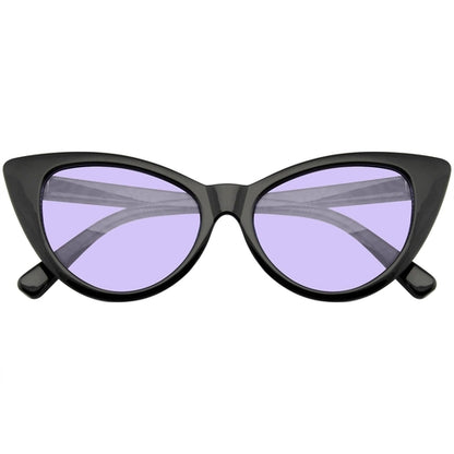 Retro 1990's Black Cat Eye Women's Sunglasses
