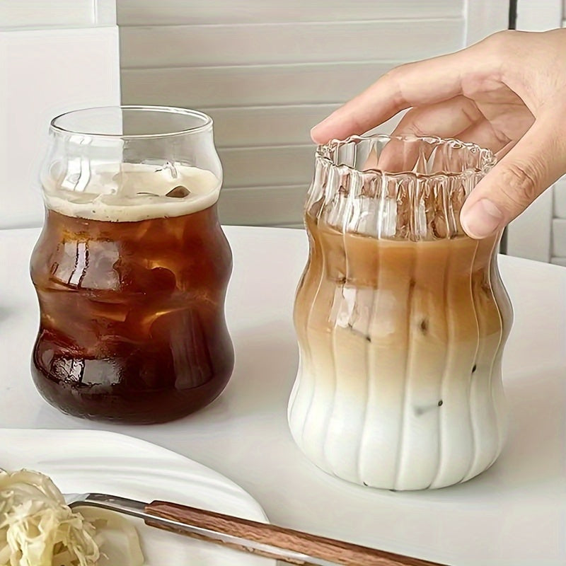 Premium 530ml Insulated Glass Cup for HotCold Drinks