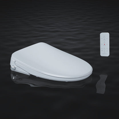 WOODBRIDGE Elongated Smart Bidet Toilet Seat, Electronic Advanced Self Cleaning, SoftClose Lid, Automatic Deodorization