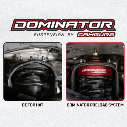 Camburg 2005-2023 Toyota Tacoma / 03-24 Toyota 4Runner Dominator Preload Spacer Kit