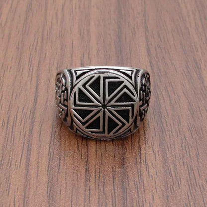 Personalized Viking Ring - Retro Nordic Men's Titanium Steel Ring