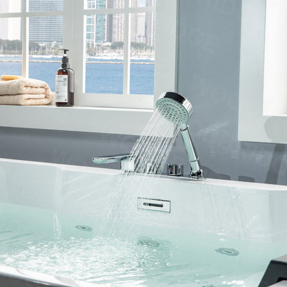 WOODBRIDGE 2 Person Freestanding Massage Hydrotherapy Bathtub