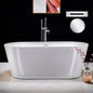 WOODBRIDGE 67" Acrylic Freestanding Bathtub Contemporary Soaking Tub