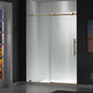 WOODBRIDGE MBSDC4876-B Frameless Shower Doors 44-48" Width x 76"Height with 3/8"(10mm) Clear Tempered Glass
