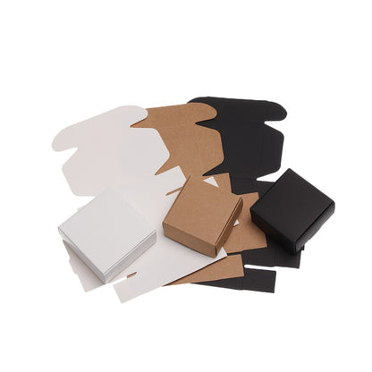 5pcs 4Sizes Kraft Paper Box Wrapping Party | Gift Shop + Gift Wrapping | Craft Making | Under $100 | Kitchen + Metal
