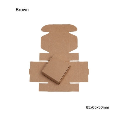 5pcs 4Sizes Kraft Paper Box Wrapping Party | Gift Shop + Gift Wrapping | Craft Making | Under $100 | Kitchen + Metal