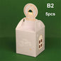 5pcs Cute Cookie Carrier Jar Sugar Box Christmas