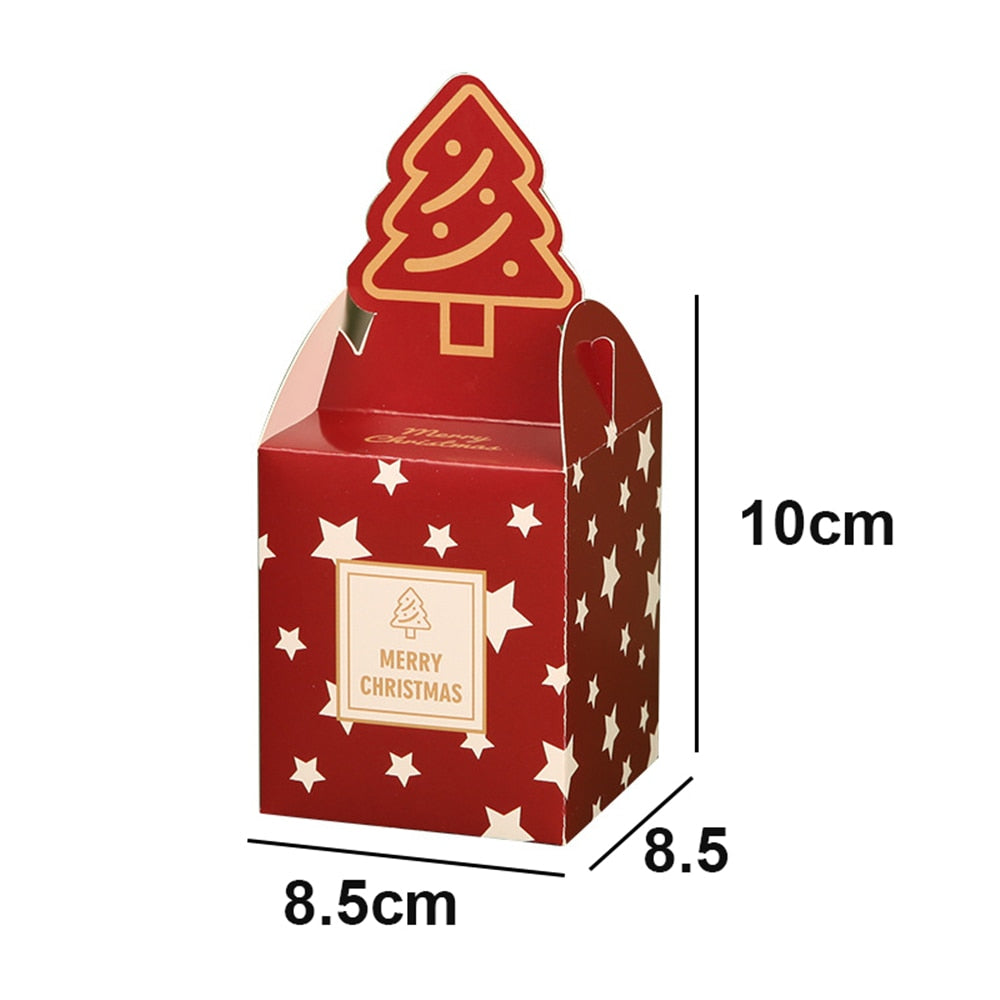 5pcs Cute Cookie Carrier Jar Sugar Box Christmas
