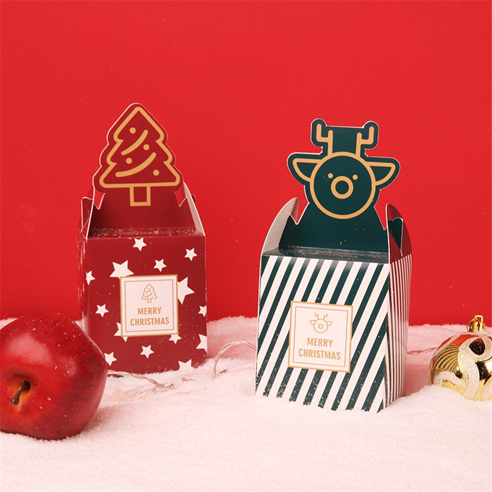 5pcs Cute Cookie Carrier Jar Sugar Box Christmas