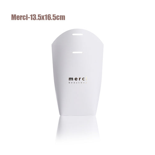 5pcs White Black Bronzing "Merci" Candy Bag French
