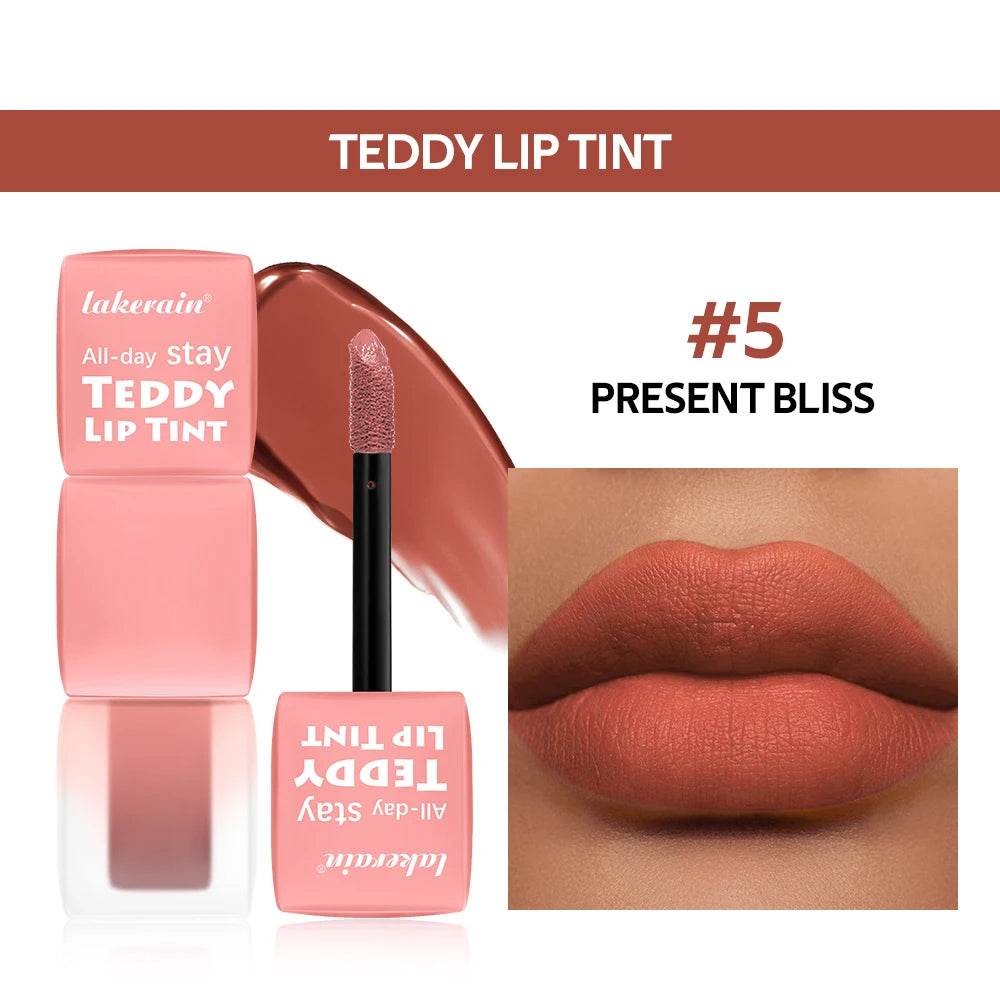 Teddy Tint PlushKiss – All-Day Velvet Lip Glam