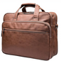 FR Fashion Co. 15" Mens Leather Laptop Messenger Bag