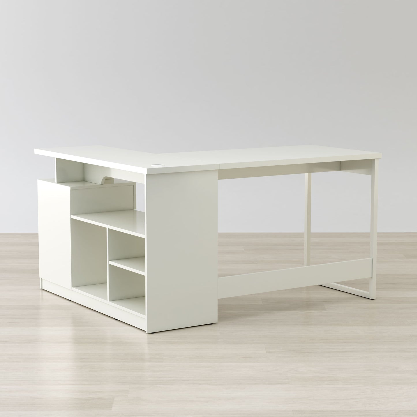 Lexi 55" L-Shaped Corner Desk