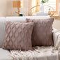 18"x18" Throw Pillow FULL set of cover and insert  Wide Variety of Colors reversable